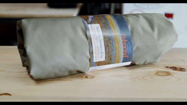 Burrito Wader Bag by Fishpond - portable changing mat and gear storage for anglers