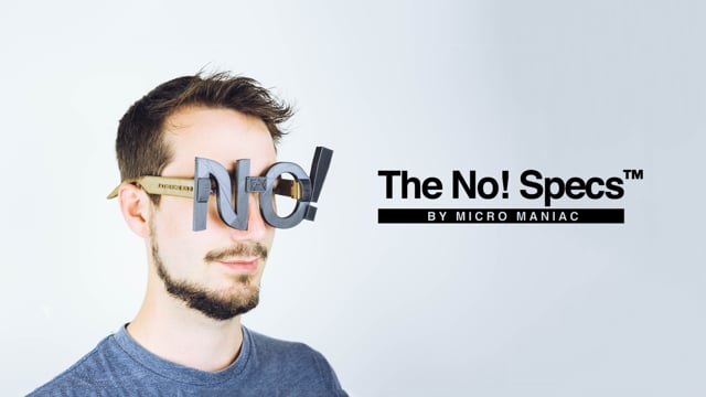 ⁣The No! Specs