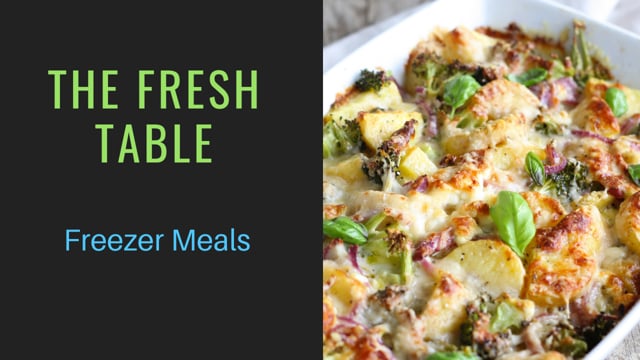 Freezer Meals