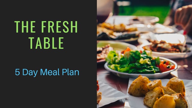 5-Day's Worth of Meals!