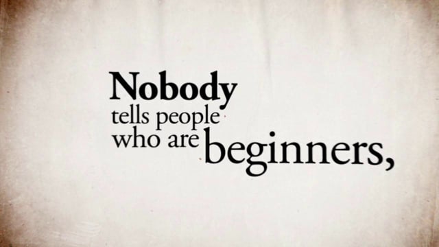Ira Glass on Storytelling - Typography Animation