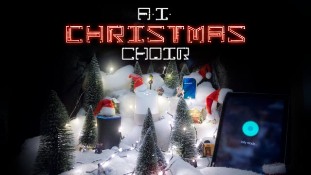 ⁣A.I. Christmas Choir