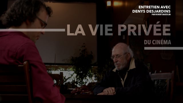 La vie privée du cinéma