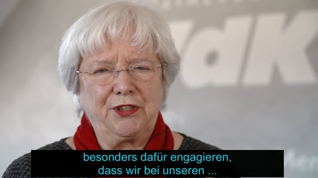 Neujahrsgruß von VdK-Präsidentin Ulrike Mascher (UT)