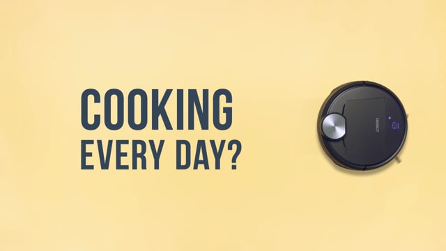 ⁣Cooking every day? Deebot every day!