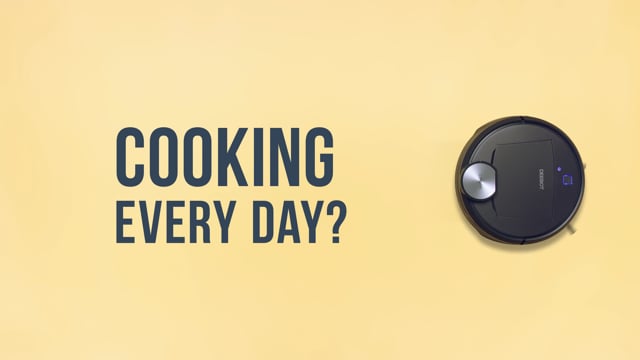 Cooking every day? Deebot every day!