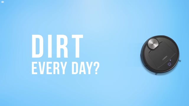 ⁣Dirt every day? Deebot every day!