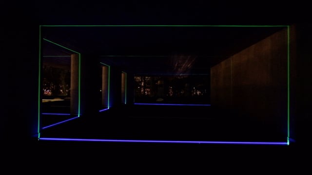 Peter Vink — Tropen Hotel, site-specific light installation