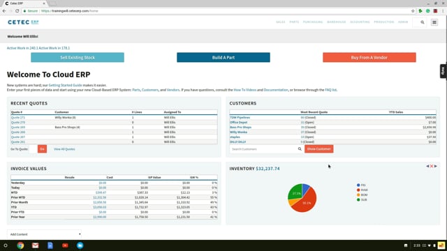 How To Create Cross Part References (Customer parts, Vendor Parts, MFG Part Numbers)
