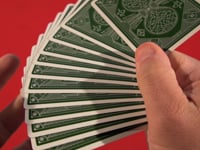 Green National Playing Cards