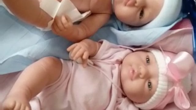 Video: CLARA:reborn vinilo prematura sexada niña