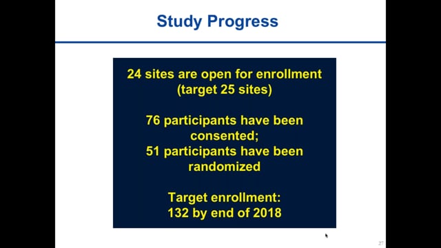 The Centaur trial: a phase 2 trial of AMX0035 for the treatment of ALS Screen Grab