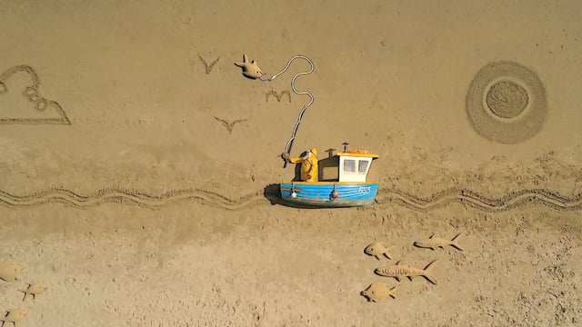 Gulp - The world's largest stop-motion animation shot on a Nokia