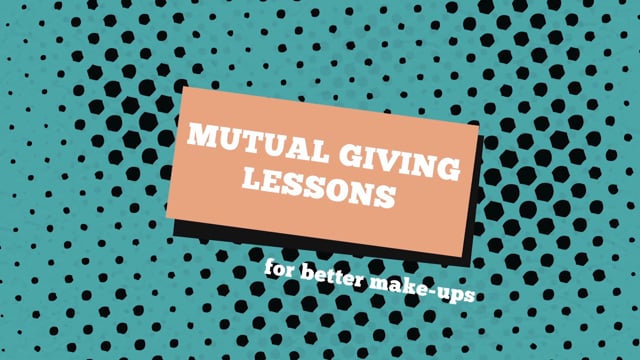⁣Mutual Giving Lessons