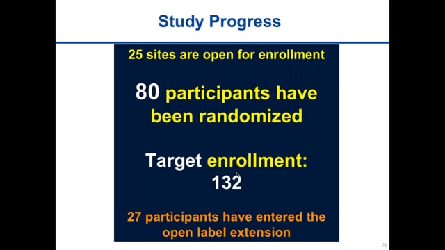 The Centaur trial: a phase 2 trial of AMX0035 for the treatment of ALS Screen Grab