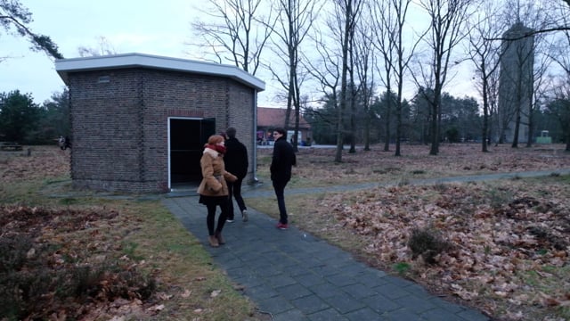 Peter Vink — Pomphuisje 2 Radio Kootwijk, site-specific light installation