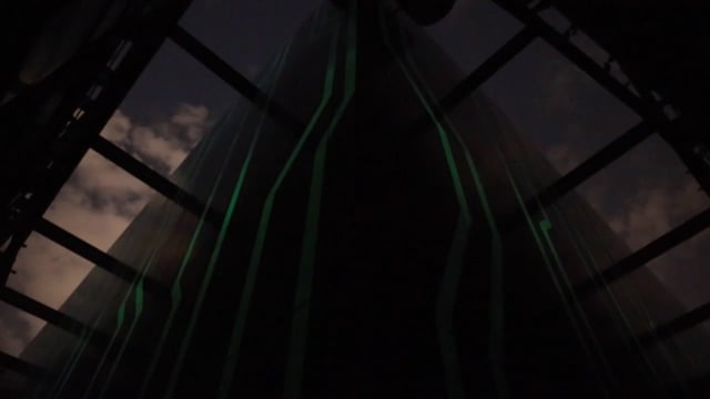 Peter Vink — M21, site-specific light installation