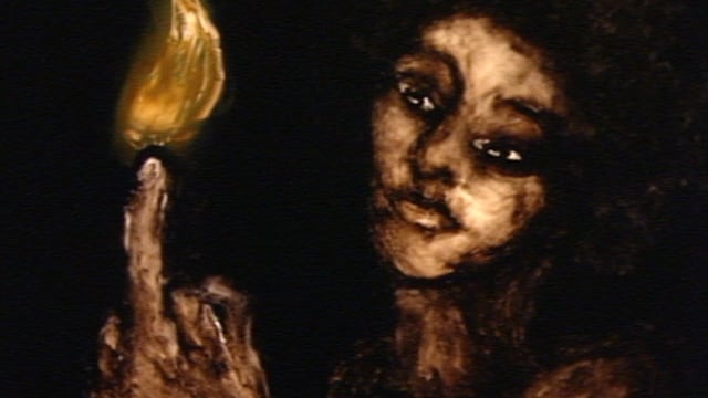 Sparx by Sally Pearce - Paint on glass animation