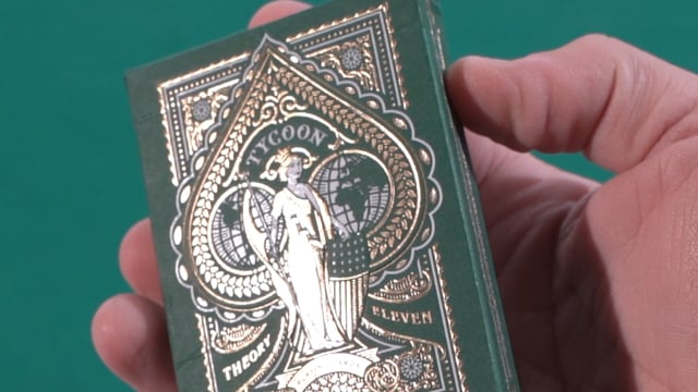 Tycoon Playing Cards Green