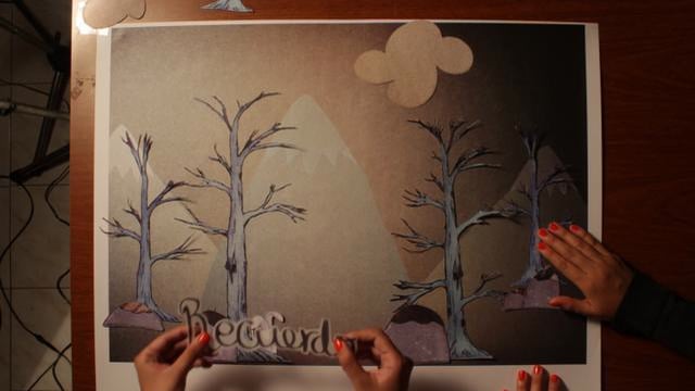Remembrance of My - cut out animation