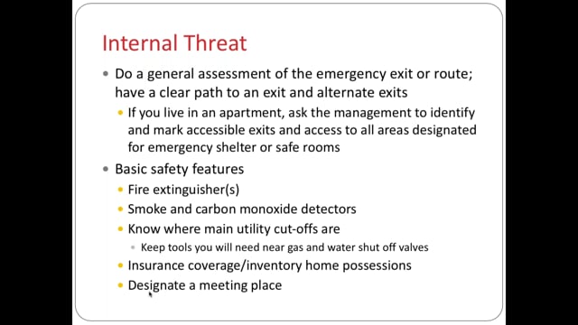 Emergency Preparedness Considerations for People with ALS and Their Caregivers Screen Grab