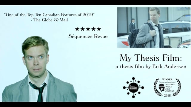 My Thesis Film: A Thesis Film by Erik Anderson (TRAILER)