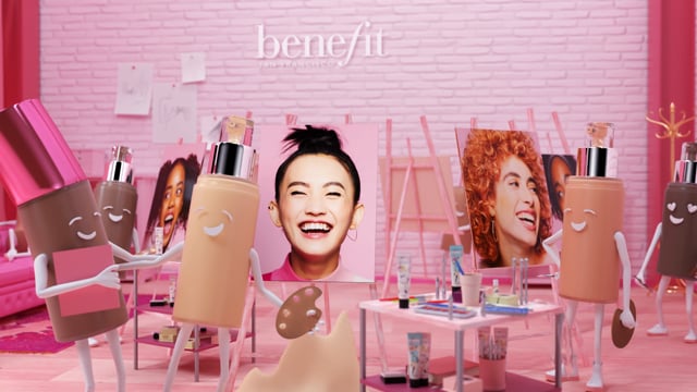 benefit cosmetics ad