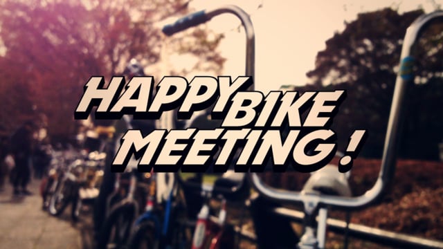Happy bike meeting