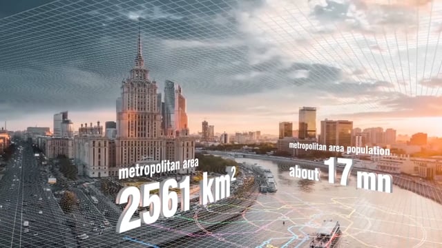 Кадр из работы Courage Films: Москва в Дубае — представительский промо‑фильм (аэросъёмка, авторская музыка)
