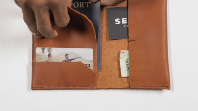 Leather Passport Cover — P. Sherrod & Co. Leather Handbags