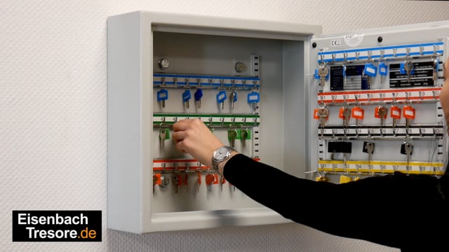 Schlüsseltresor S1 Format ST 70 für 70 Schlüssel - Video Vorschau
