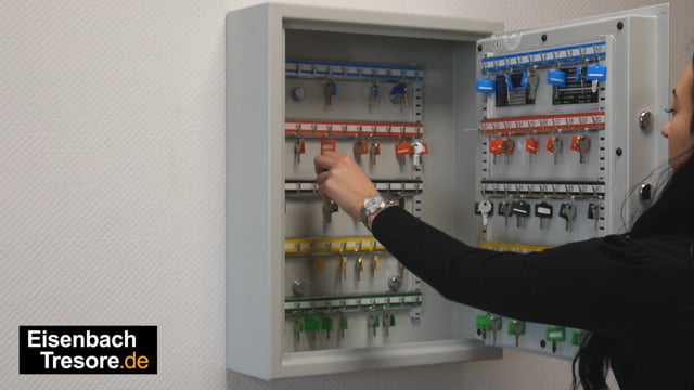 Schlüsseltresor S1 Format ST 100 für 100 Schlüssel - Video Vorschau