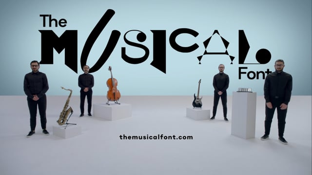 ⁣The Musical Font