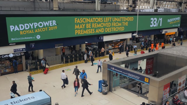 ⁣Paddy Power Ascot 2019 - Digital Outdoor Campaign