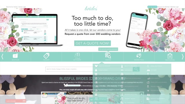 Blissful Brides Wedding Portal
