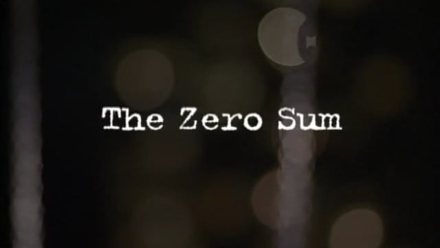 The Zero Sum (Trailer)