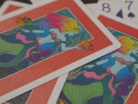 Bicycle - Mermaid Playing Cards - Captivating Coral
