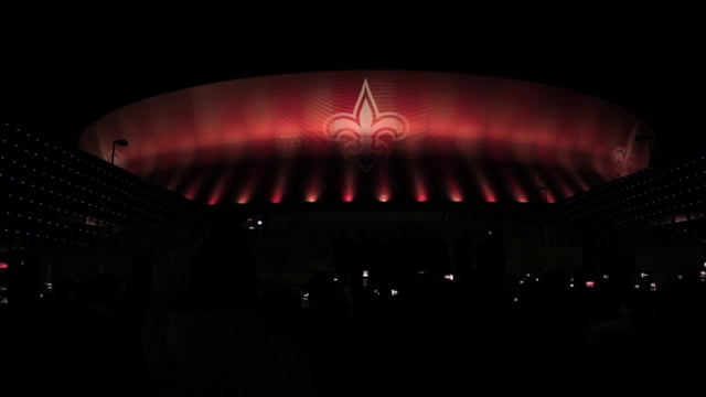 Casting New Light on a Stadium and a Skyline