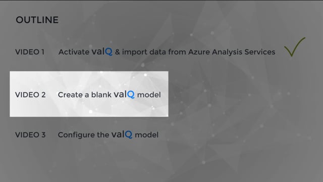 Modeling an Income Statement using ValQ