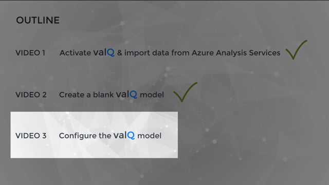 Modeling an Income Statement using ValQ