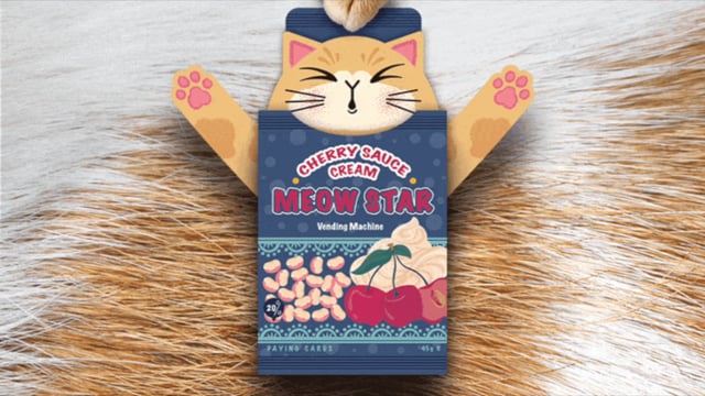 Video Meow Star Playing Cards V2 - Vending Machine