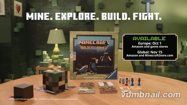 Minecraft Board Game Trailer