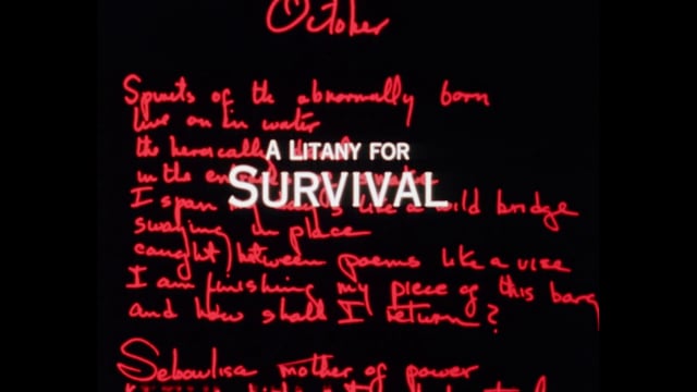 A Litany For Survival: The Life and Work of Audre Lorde - Trailer