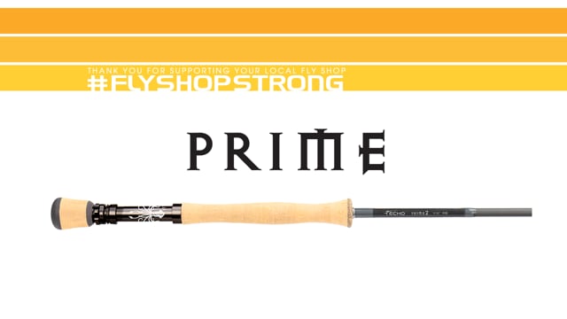 Echo Prime Fly Rod, engineered for ultimate precision and power in saltwater fly fishing.