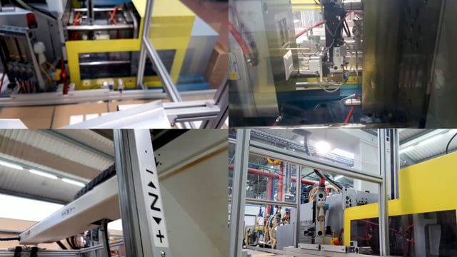 Entnahme-Prozess Spritzguss