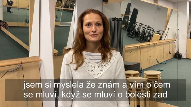 Reference na Kurz Spirální stabilizace páteře 25.-28.10.2019 Kopřivnice