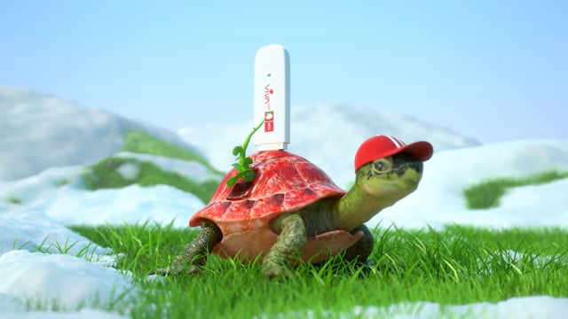 VivaCell MTS Turtle - 3D Animated TV commercial