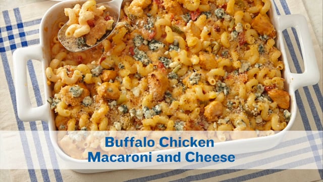 Buffalo Chicken Macaroni and Cheese Video