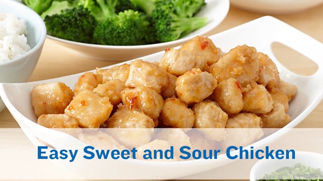 Easy Sweet and Sour Chicken Video