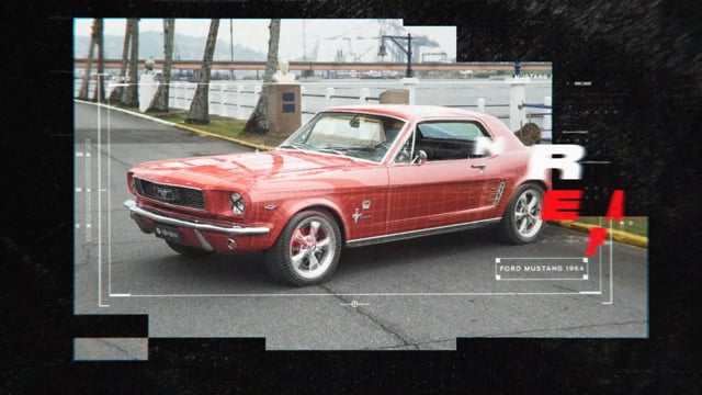 ⁣Ford shows the link between the Mustang and rock and roll using AR